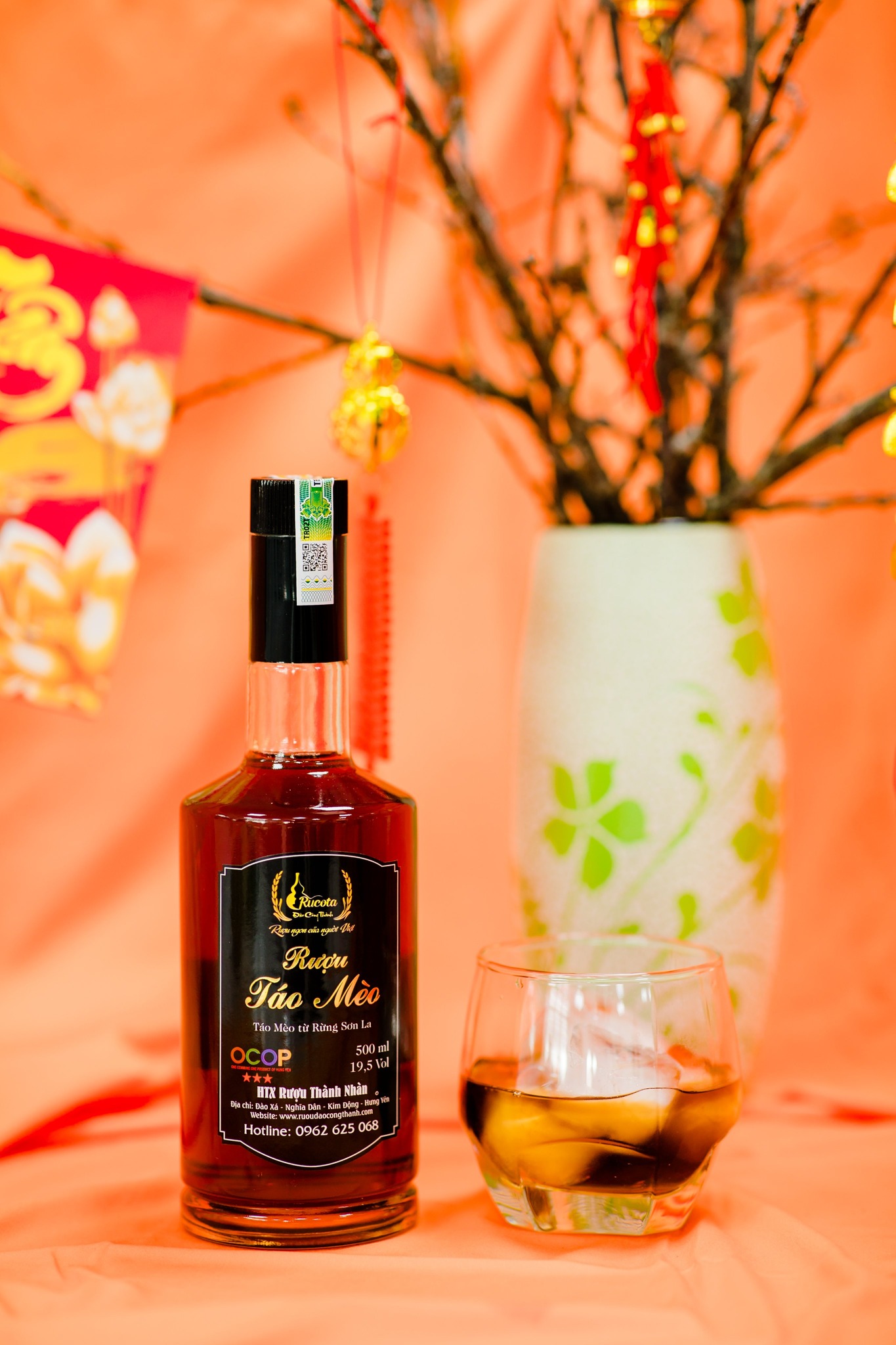 Rượu táo mèo Đào Công Thành - gần 20 năm trên thị trường 